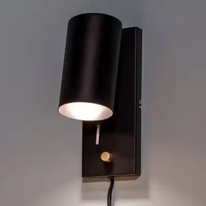 Markslöjd Markslojd - Applique murale carrie Noire 1 ampoule pas cher