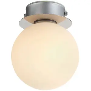 Markslöjd, Applique + plafonnier, MINI Ceiling/Wall 1L White IP44 pas cher