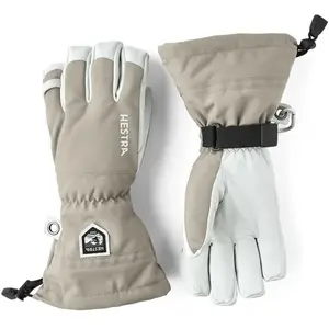 HESTRA ARMY LEATHER HELI SKI 5-finger Khaki-10