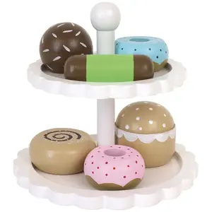 Jabadabado Assiette à Gâteau Blanc pas cher