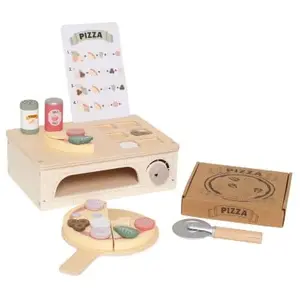 Jabadabado Jouet en bois Four à Pizza pas cher