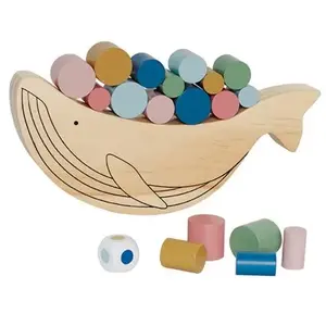 Jabadabado Houten balansspel walvis (20-delig) pas cher