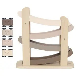Jabadabado Circuit voiture en bois looping Nature pas cher