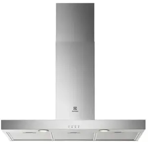 Electrolux Hotte Cheminée plate Electrolux Serie 600 EFTF19X - Acier inoxydable pas cher