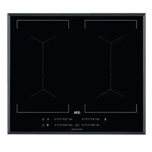 Plaque à induction AEG IKE64450FB - Noir - Fonction Multiple Bridge - Sécurité enfants pas cher