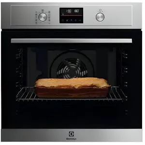 ELECTROLUX Four encastrable pyrolyse EBF4P46X Série 600 , Inox anti-tr... pas cher