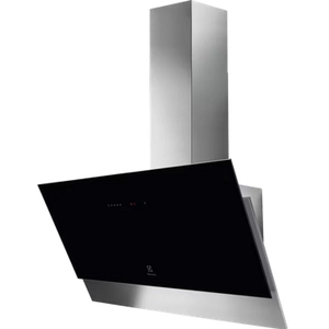 Hotte murale Electrolux Série 700 LFV429Y Noir/Acier inoxydable - Evac... pas cher