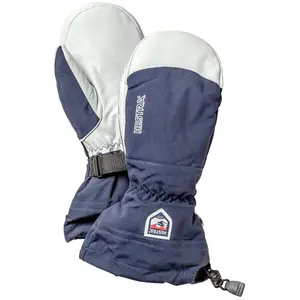 Hestra Army Leather Heli Ski Want Navy 7