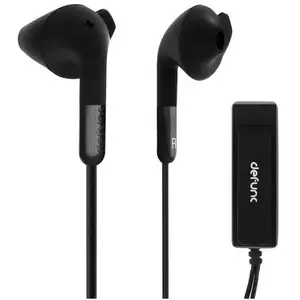 DeFunc BT Hybrid - Écouteurs avec micro - embout auriculaire - Bluetooth - sans fil - noir pas cher