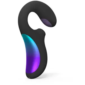 Stimulateur clitoridien LELO Enigma Double Sonic Stormy Black pas cher