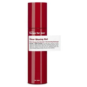 Recipe for Men Clear Shaving Gel Scheergel pas cher
