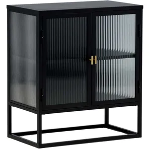 Venture Home, Vitrine + meuble buffet, Garis (70 x 40 x 80 cm) pas cher