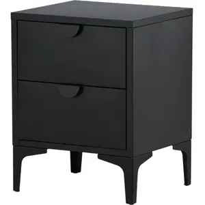Drawer Table De Chevet 2 Tiroirs Piring pas cher