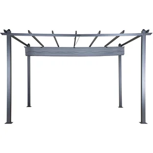 Hioshop Lazio tuinpaviljoen zwart. pas cher
