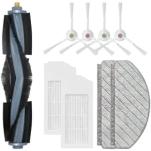 Sollbry - Remplacement pour ecovacs deebot T10 Plus Robot Aspirateur PièCes de Rechange Accessoires Brosse Principale Brosse LatéRale Filtre Hepa pas cher