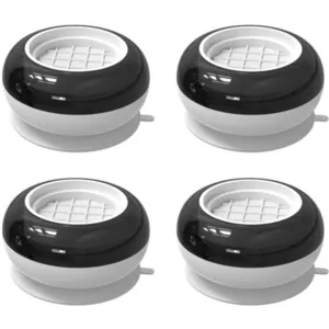 SOLLBRY 4 Pièces Tapis Anti Vibration Machine a Laver, Support Machine a Laver en Caoutchouc Anti-Vibration, Universal Amortisseurs de Vibrations pour pas cher