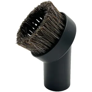 SOLLBRY Lot de 2 brosses à poussière rondes de rechange pour aspirateur à poils souples de 1,25' 1-1/4' 32 mm, brosse noire pour tuyau d'aspirateur de 1,25' pas cher