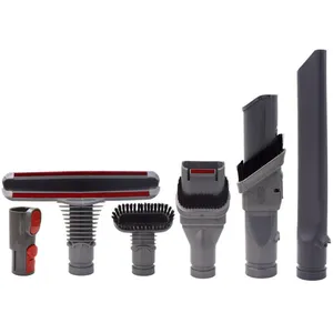 SOLLBRY Brosse Kit Accessoires Lot de 6 Aspirateur Embout avec Adaptateur Ensemble D'accessoires Outils D'aspirateur pour V6 V7 V8 V10 DC19 DC33 DC35 DC37 pas cher