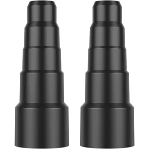 Lot de 2 adaptateurs de tuyau d'aspirateur universels pour le raccordement au tuyau d'aspirateur 23 mm, 30 mm, 34 mm, 42 mm, 50 mm - Sollbry pas cher