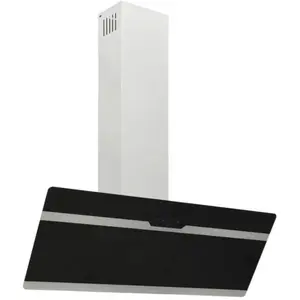 Hotte murale - DILWE - DIL7359722819647 - Acier et verre trempé - 90 c... pas cher