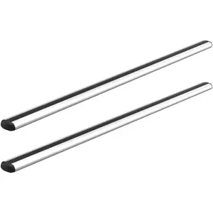 Tubes pour 2 barres de toit ovales aluminium norauto 2m 118cm