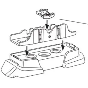 4 pattes de fixation norauto fixpoint 311 pas cher