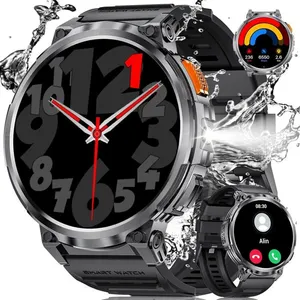 Montre Connectée 185 Hd Ips Écran Tactile Avec Lampe De Poche/Ip68 Mon... pas cher