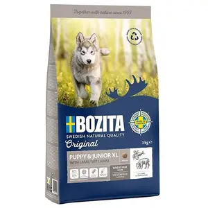 Bozita Original Puppy & Junior xl Agneau - croquettes pour chien - 12kg pas cher
