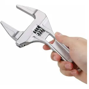 Shining House - Clé à Molette,Clés Réglables 6-68MM Ouverte Clés à Molette Clés Aluminium Clé de Salle de Bain Tige Plombier Outil à Main pour Serrer pas cher