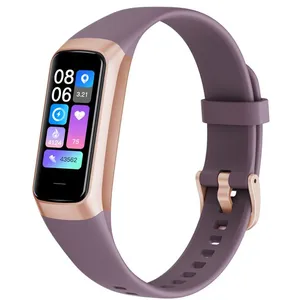 INF Montre connectée avec moniteur de fréquence cardiaque et de tensio... pas cher