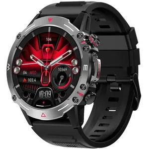 Montre intelligente - INF - Montre de sport - Étanche 10 Atm - Suivi fréquence cardiaque - Noir pas cher