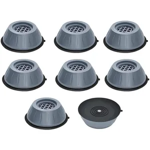 Pieds anti-vibrations - INF - 8-pack - Gris - Pour lave-linge et sèche... pas cher