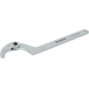 Bahco Clé Plate Adjustable Hook With Chrome Finish 150-230 Mm 465 Mm pas cher