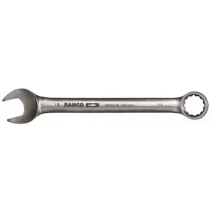 Clé mixte à cliquet Bahco SS002-8 - 8 mm - Acier inoxydable AISI-420 pas cher