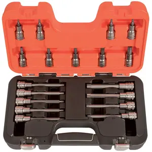 Bahco Jeu De Douilles 1/2´´ Avec Embouts Torx® 18 Unités