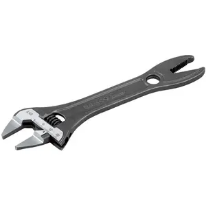 Bahco Clé Anglaise Adjustable With Fine Jaws And Phosphate Finish English 209 Mm pas cher