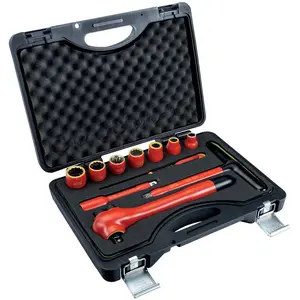 Bahco, Clé à douille + douilles, Kit Outils Isoles 11 Pieces (11 mm)Vendu parbricoinn