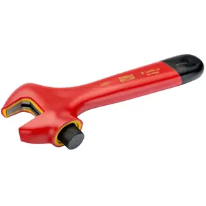 Bahco Clé Anglaise Insulated With Side Knurled Wheel English 255 Mm pas cher