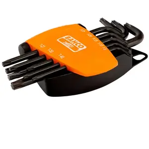 Bahco Jeu De Clés Torx Set Of 8 Long Phosphated Hex S T9-t40 pas cher