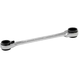 Comparateur de prix : Bahco Bahco CLÉ POLYGONALE QUADRUPLE À CLIQUET, 16-17 + 18-19MM - S4RM-16-19