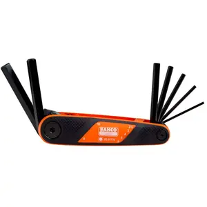 Comparateur de prix : Bahco be-9777b inbussleutelset - uitklapbaar model - 7-delige - 2,5-10mm