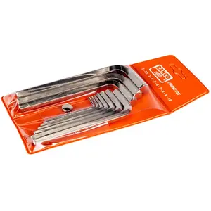 Bahco Jeu De Clés Allen Metric With Nickel/plated Finish 2-10 Mm 10 Unités pas cher