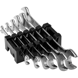 Bahco Jeu De Clés Fixes Metric Double Open End Set Set 6 Unités pas cher