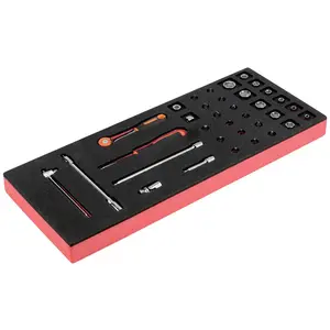 Bahco Clé à Cliquet Round Head Set And 1/4´´ Sockets In Foam Tray 1/3 Fit&go 35 UnitésVendu parbricoinn