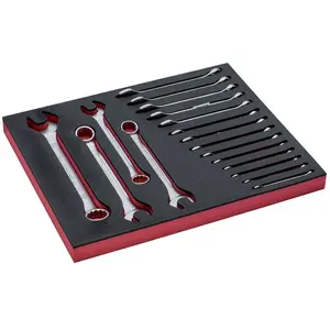Bahco Jeu De Clés Mixtes 2-3 Fit&go 18 Pièces pas cher