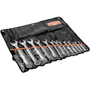 Set de 14 clés mixtes plates métriques Bahco 111M/14T pas cher