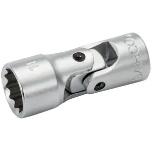 Bahco Douille à 12 Pans Articulated Socket With 1/4´´ Square With Bi-profile 11 Mm pas cher