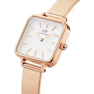Comparateur de prix : Montre Femme DANIEL WELLINGTON QUADRO STUDIO en Acier Rose - 240235