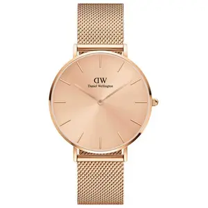 Montre Daniel Wellington Petite Colored Unitone 36 en or rose pas cher