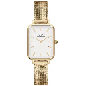 montre seul le temps femme Daniel Wellington Quadro Or  DW00100556 pas cher